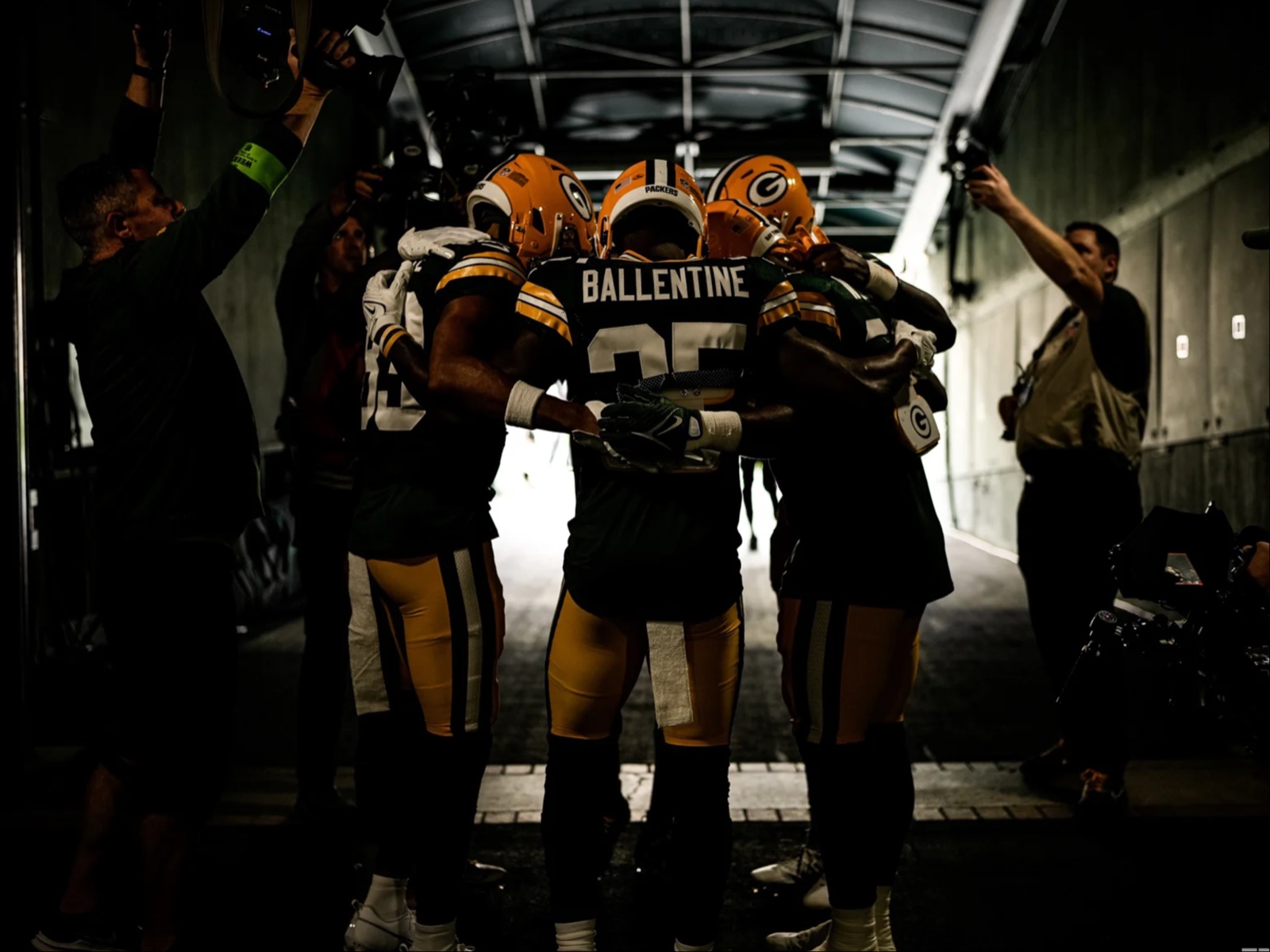 Green Bay Packers on X: Go inside the Packers pre-game huddle:    / X