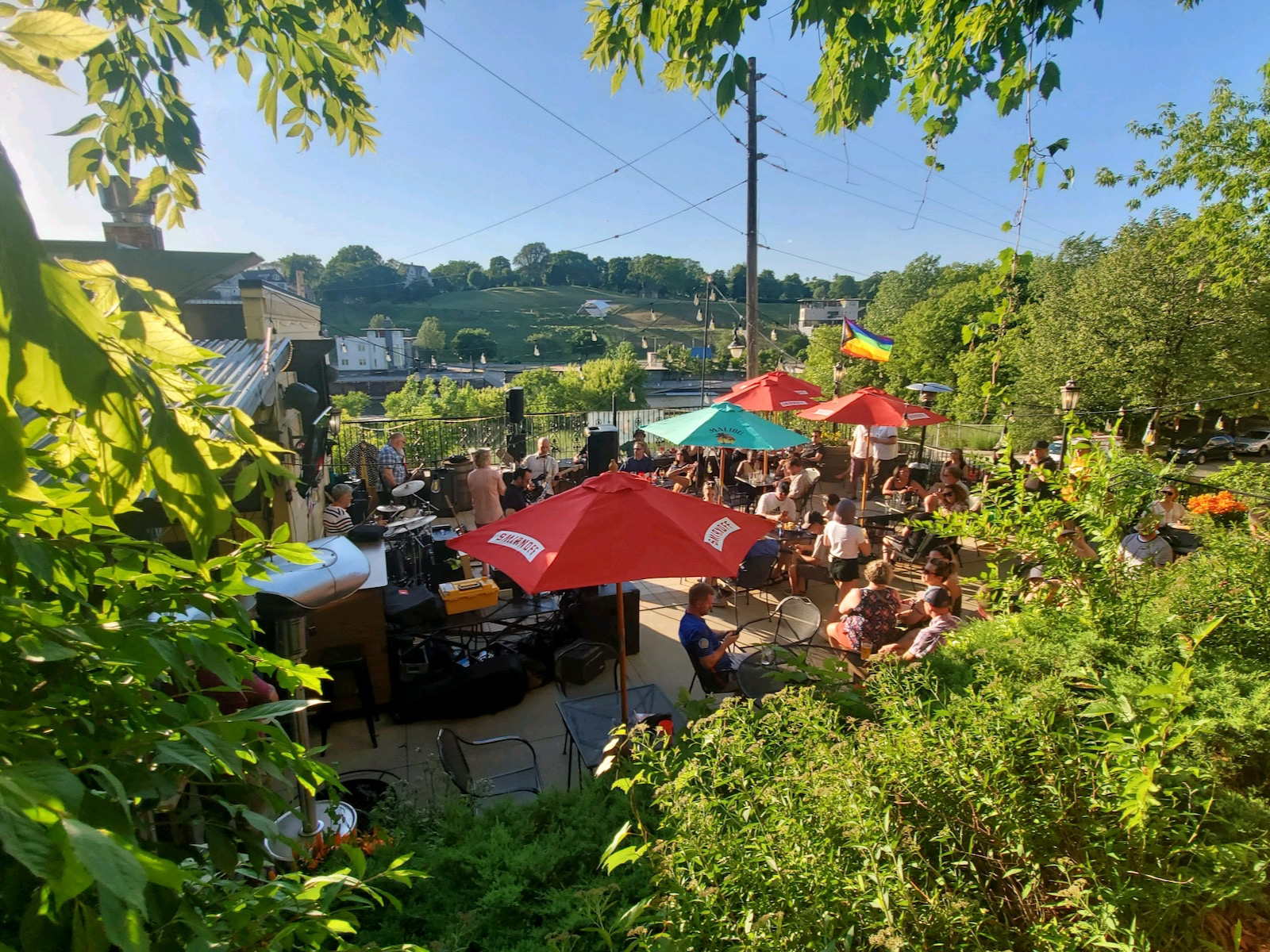 Red Lion Pub Rooftop Patio