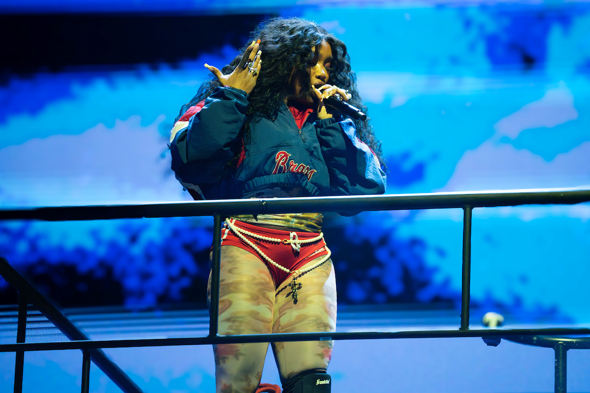 SZA performs at Dreamville Festival