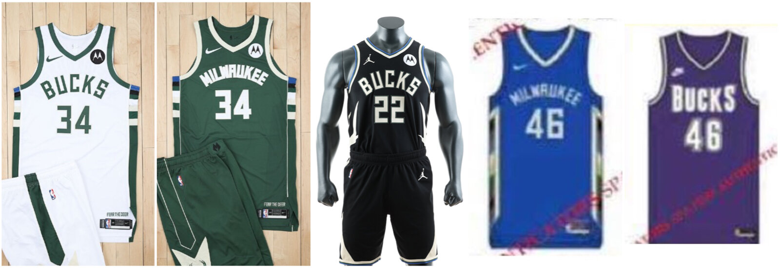 Milwaukee Bucks 2022-23 Fear The Deer Statement Edition Uniform