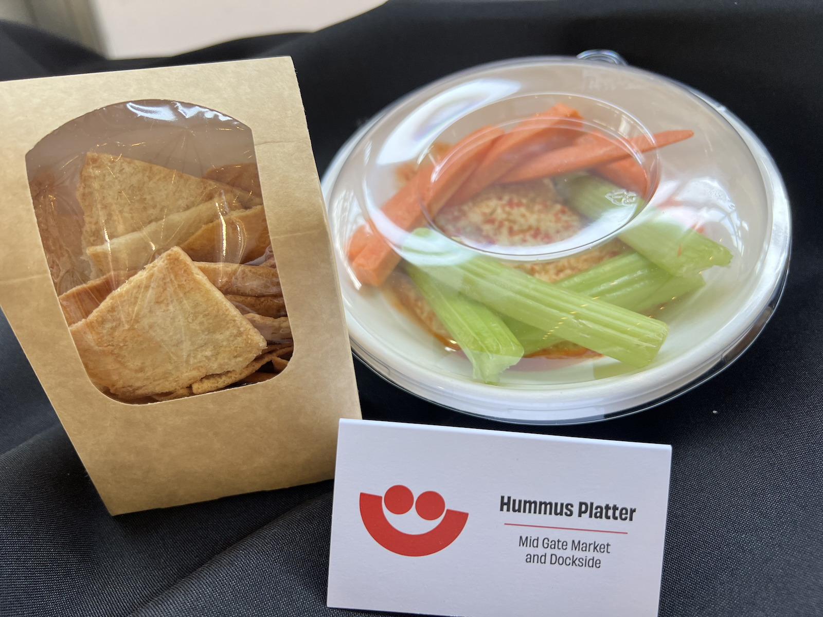 Hummus plate