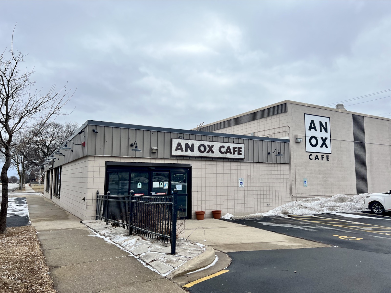 Exterior of An Ox Cafe