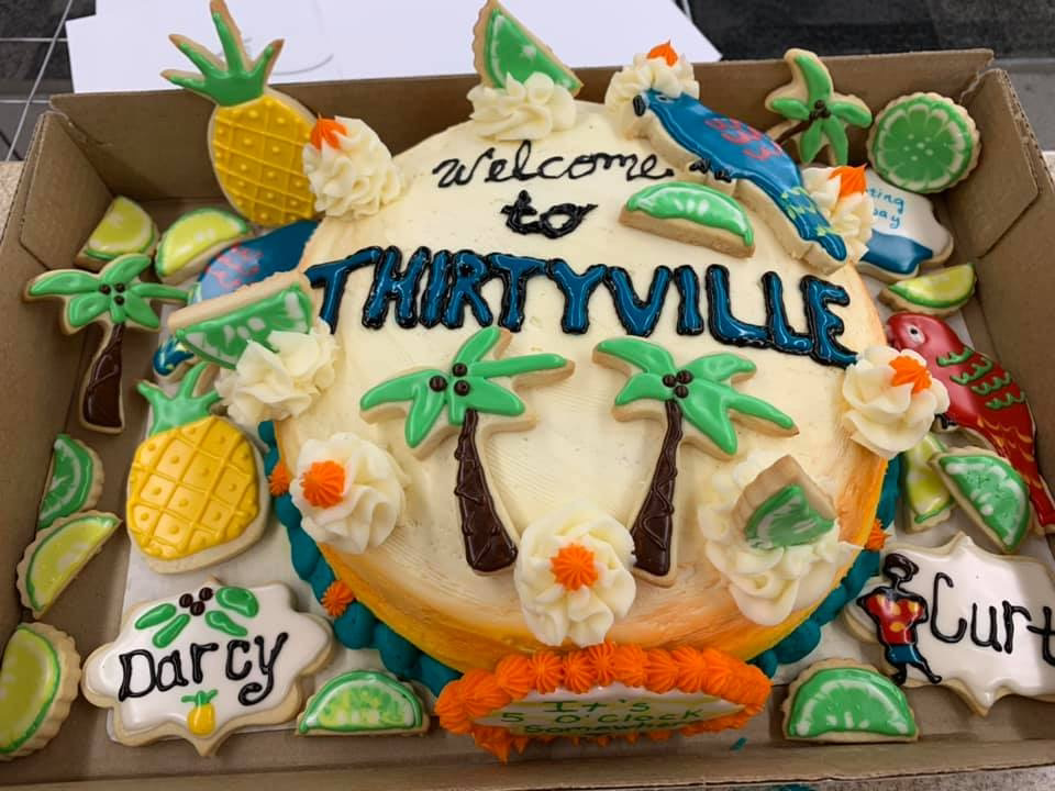 Thirtyville cake