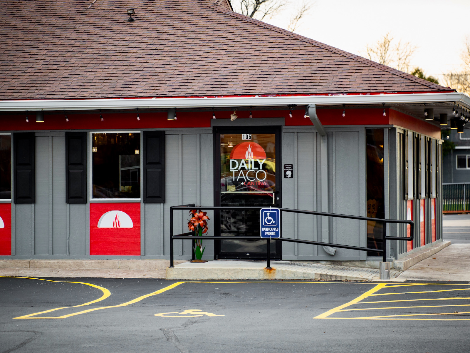 Daily Taco + Cantina exterior of restaurant