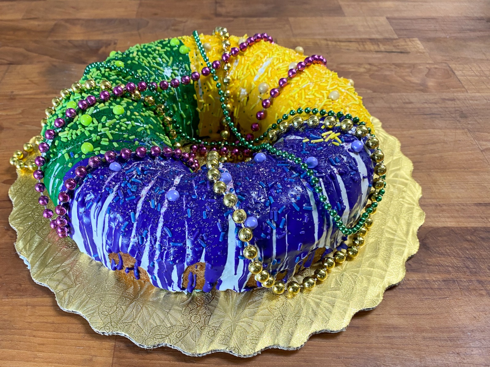 Black Shoe Bakery King Cake