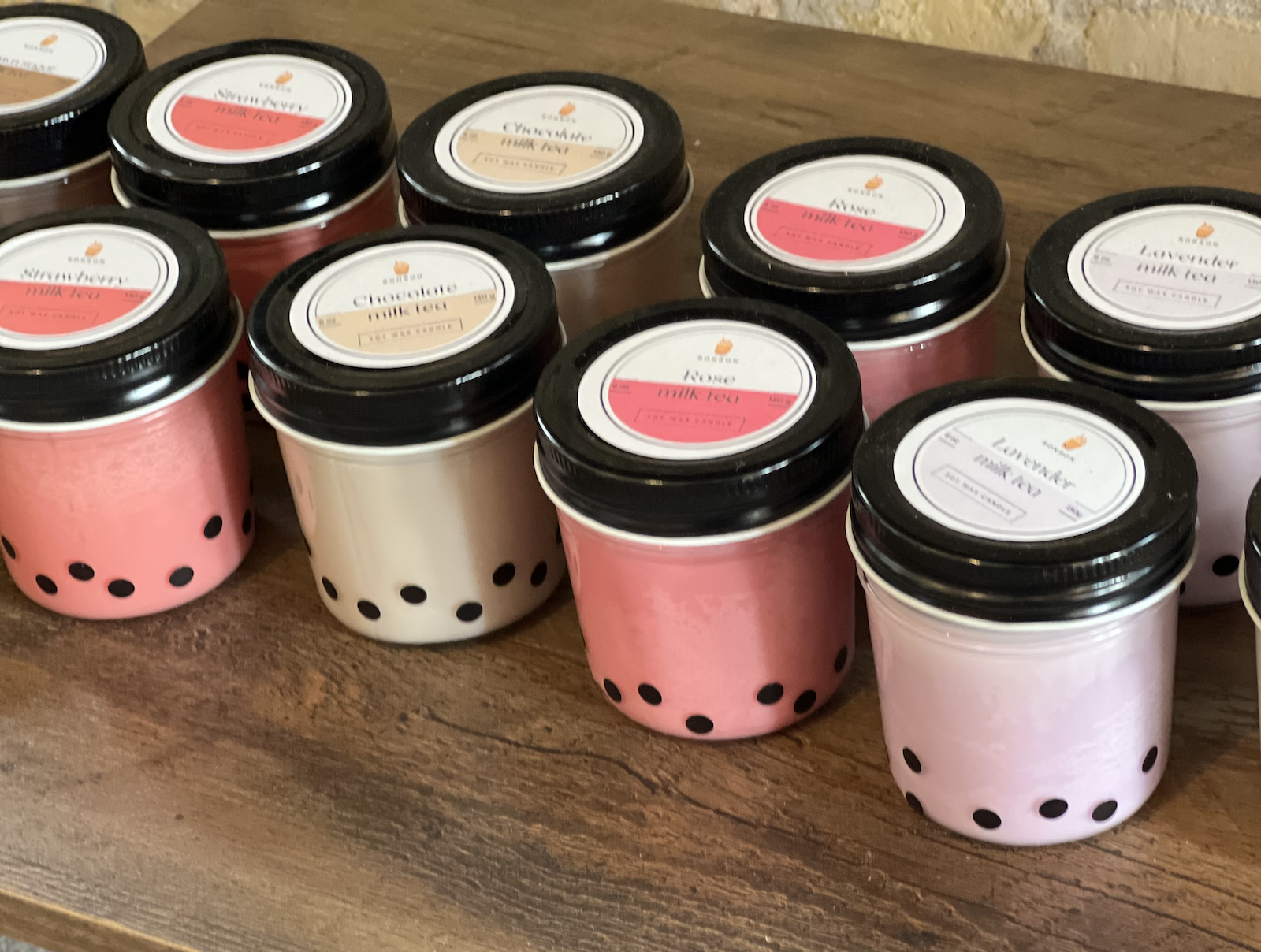 Boba Candles