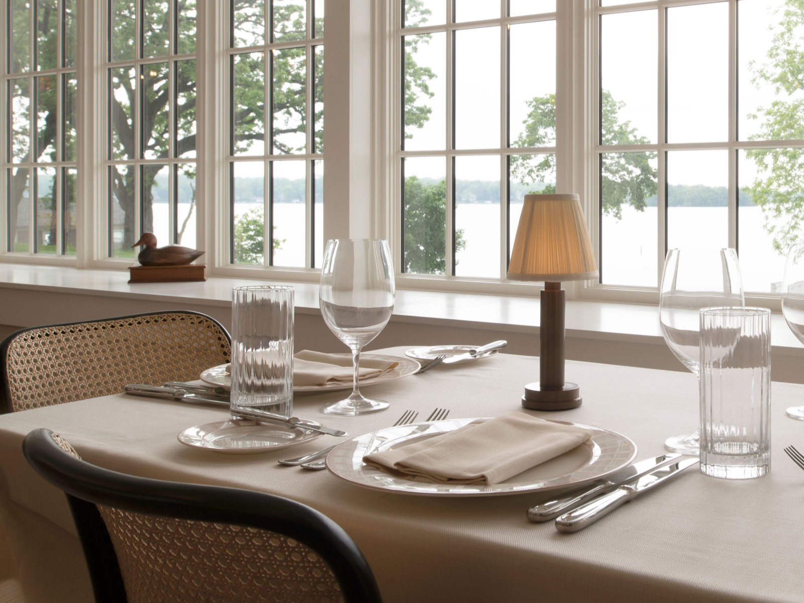 Tablescape in dining room