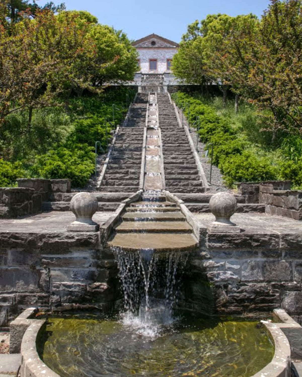 water stairs