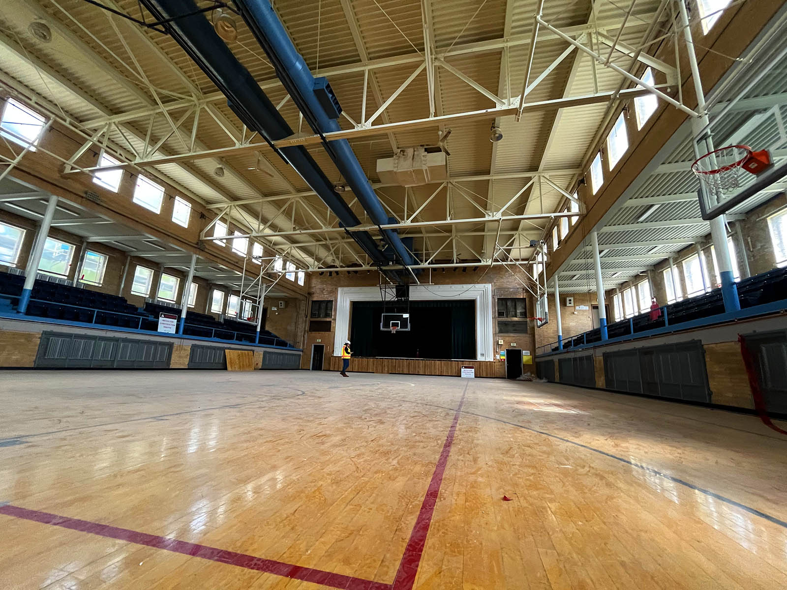 Urban spelunking: Gym reno & last look at the pool at Wgema (Concordia .