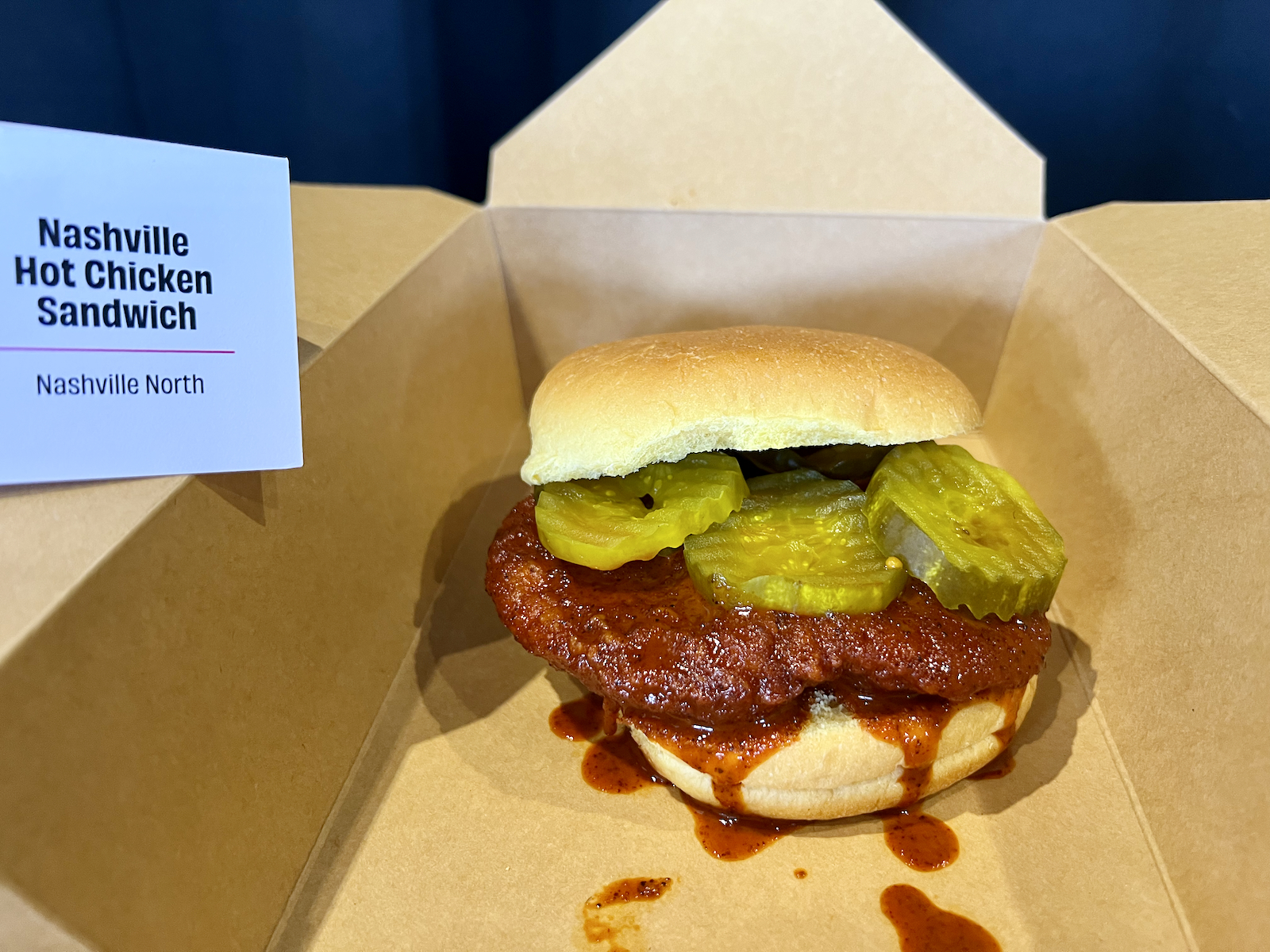 Nashville Hot Chicken sandwich