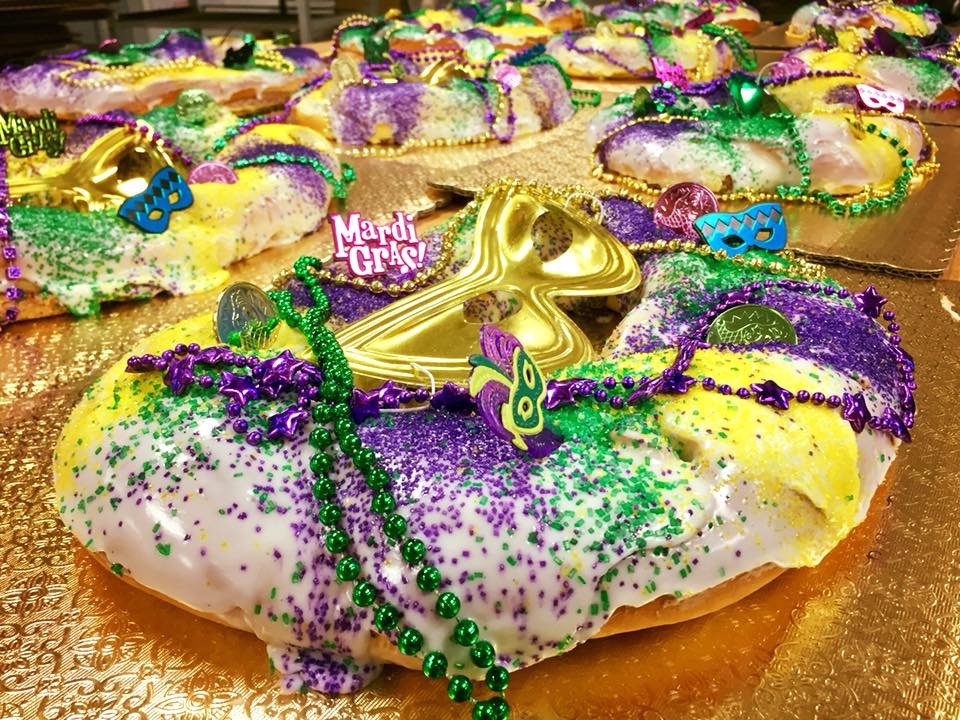 Aggie's Bakery king cake