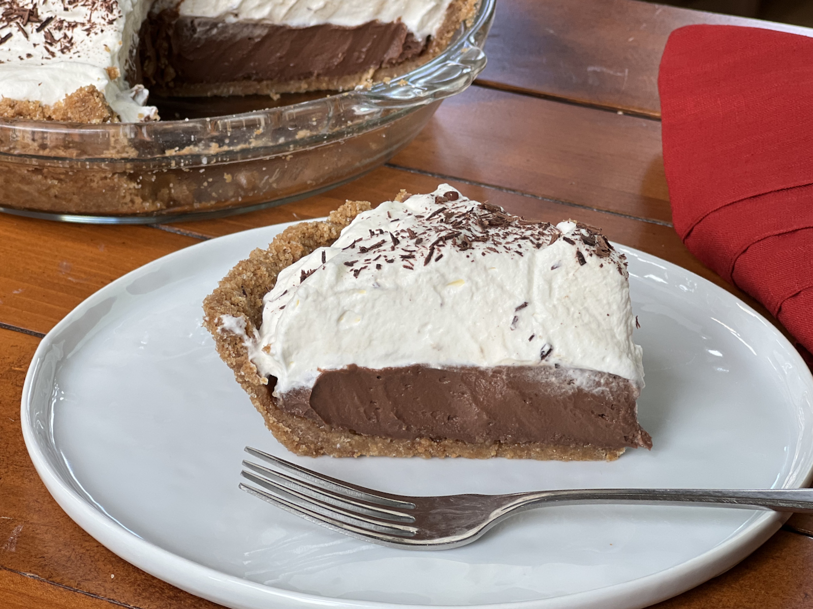 Chocolate cream pie