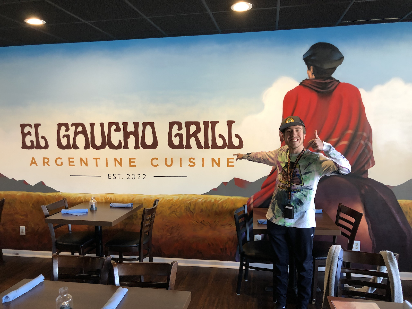 El Gaucho mural