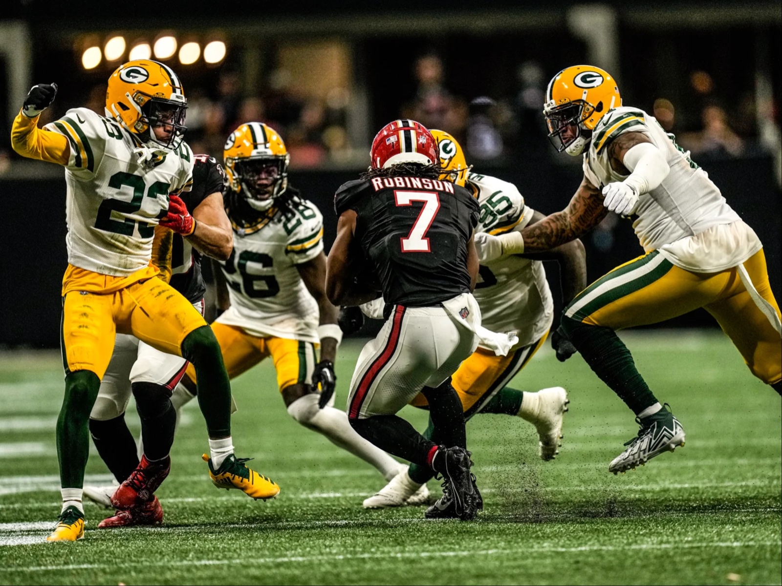 Packers rookie Jayden Reed scores first career NFL touchdown for early 7-3  lead over Falcons - On3