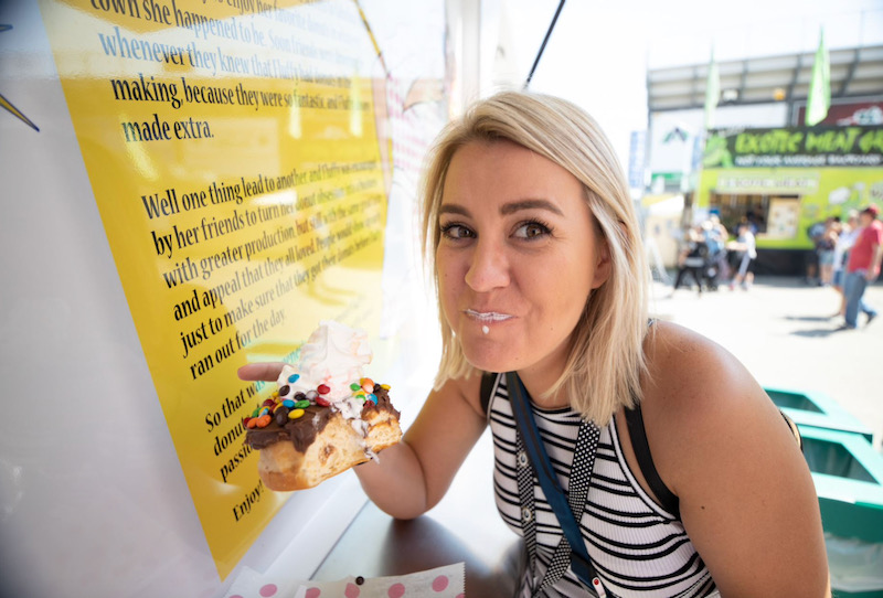 state fair donut