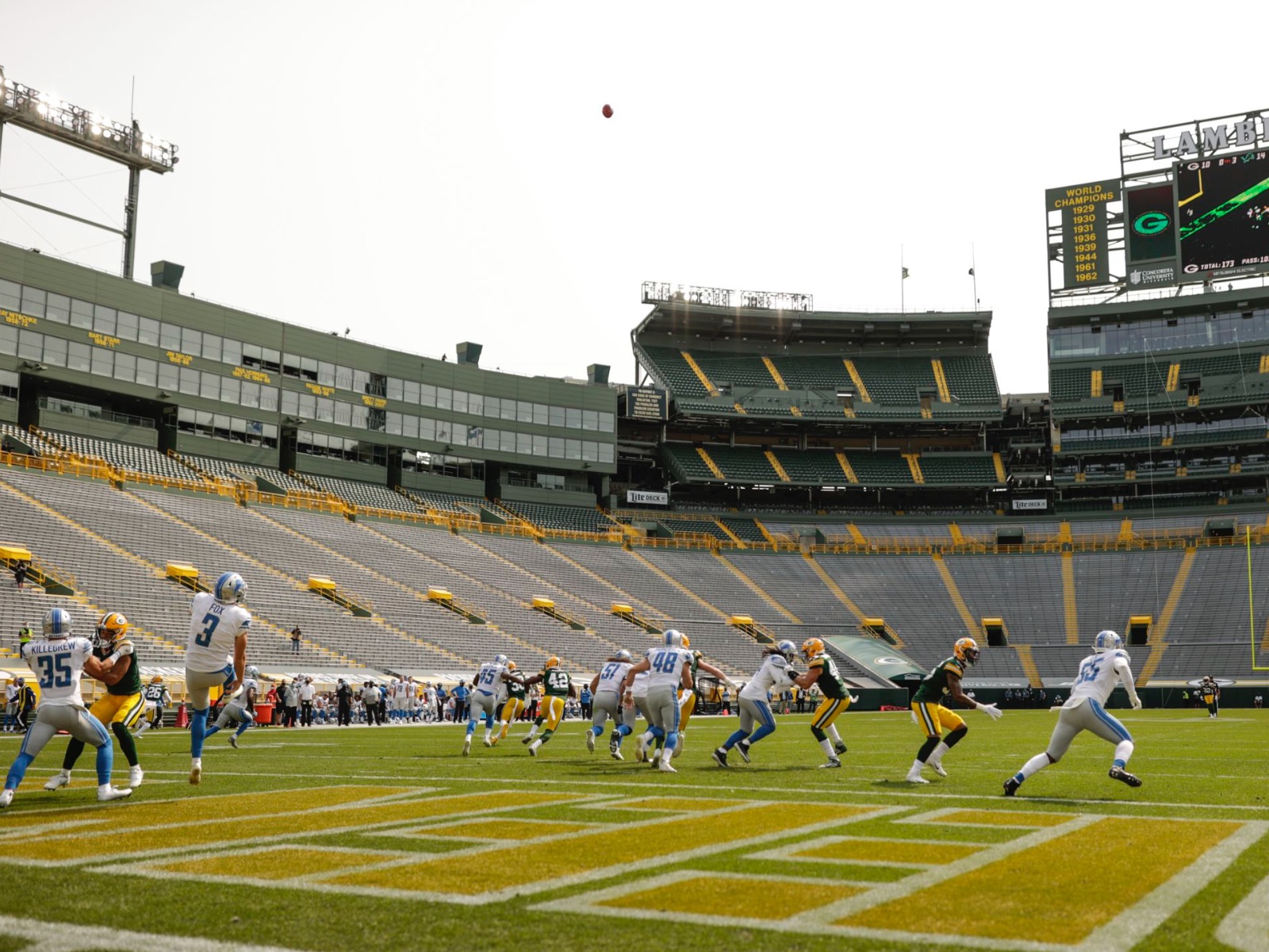 Wes Hodkiewicz on Twitter: Back at Lambeau today for #DALvsGB The