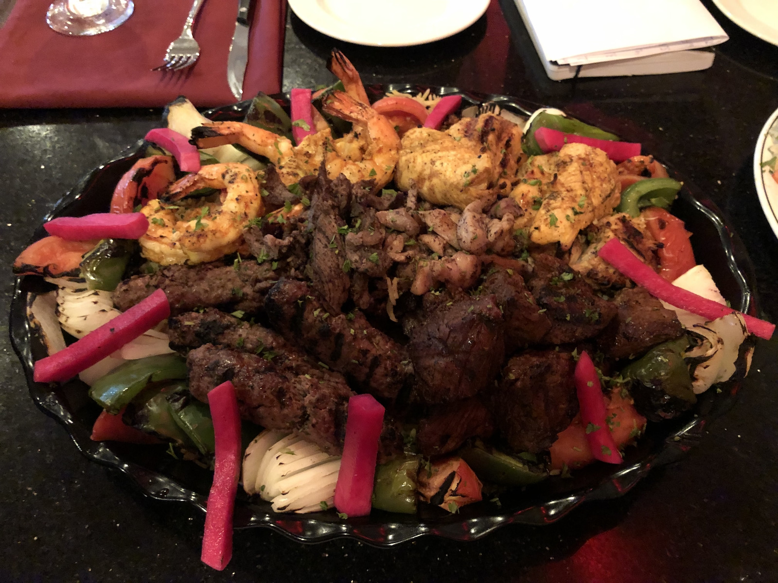 Casablanca meat platter