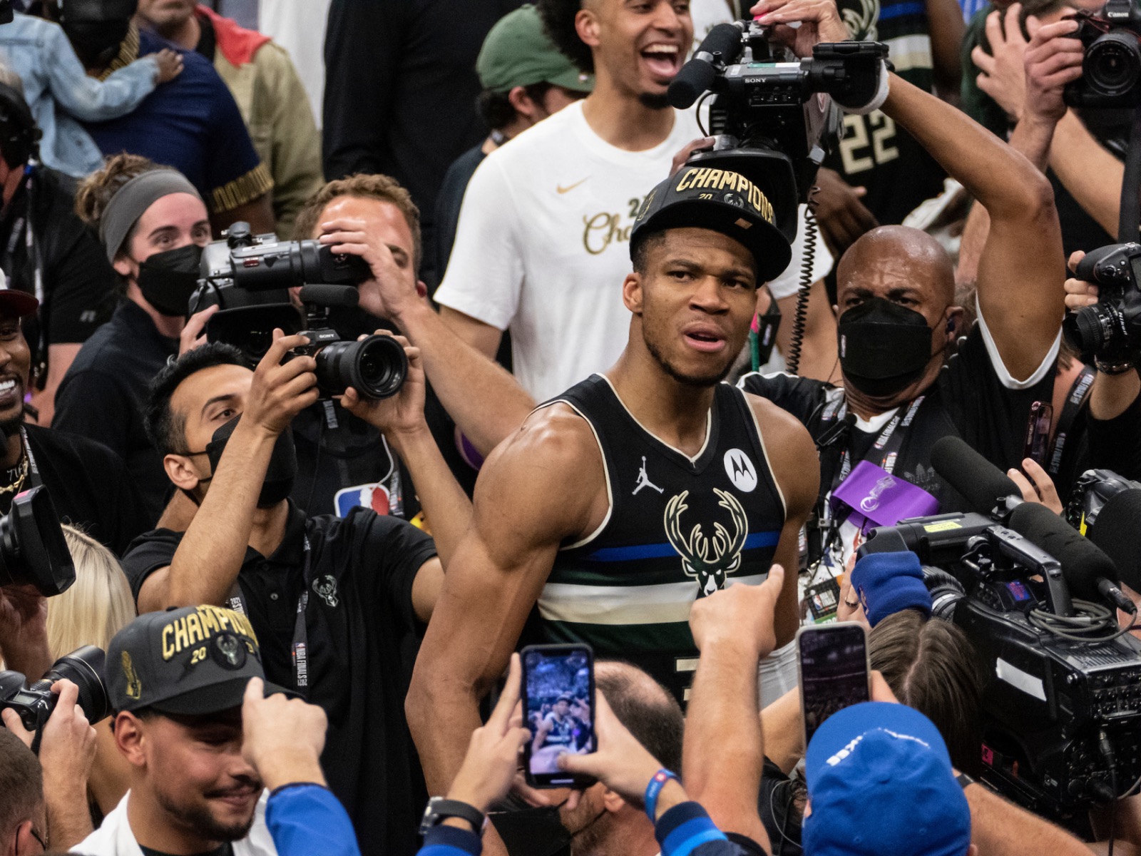 Gucci Mane, Chance the Rapper spotted at Suns-Bucks NBA Finals Game 3