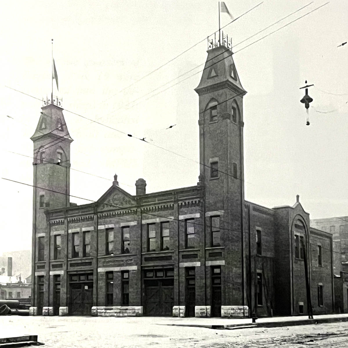 Firehouse as built