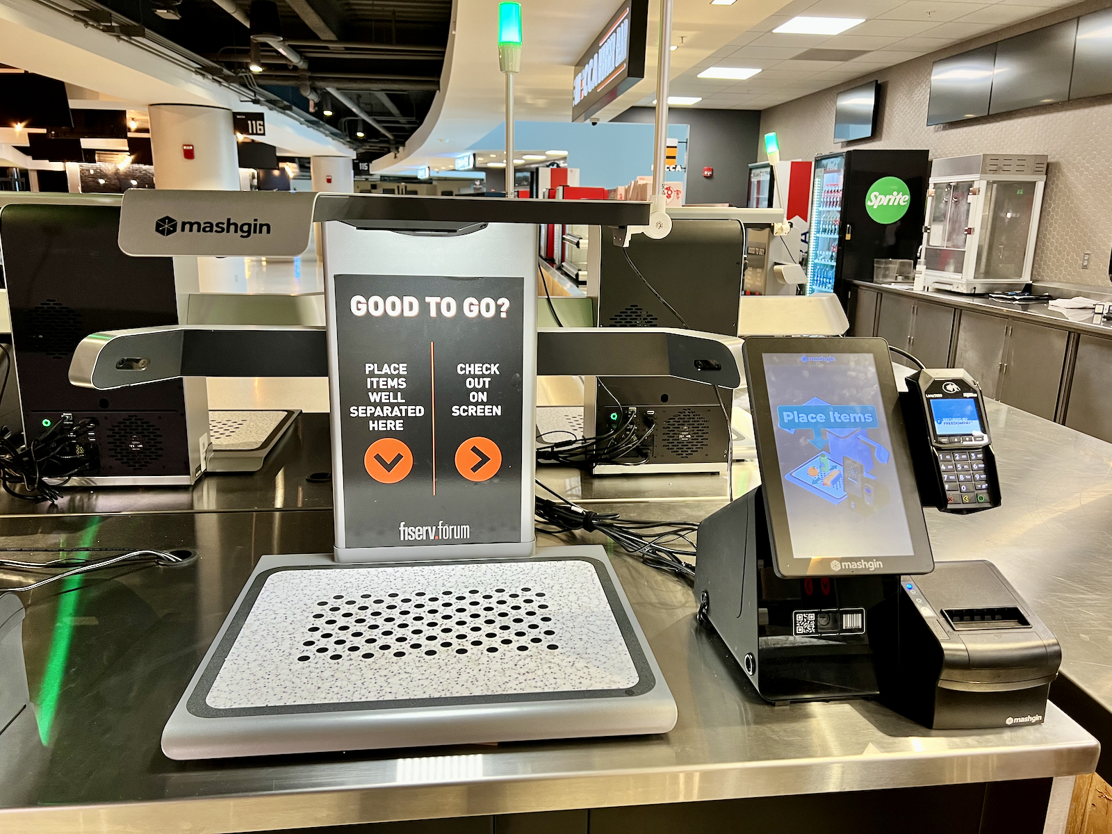 Self-checkout station