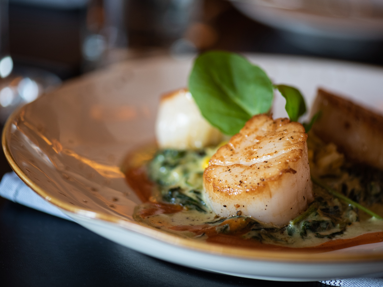 Scallops at Mason Street Grill