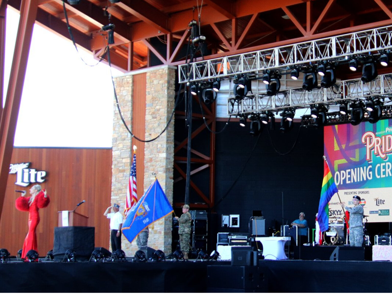 PrideFest opening ceremonies