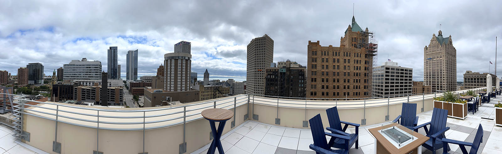 Rooftop panorama