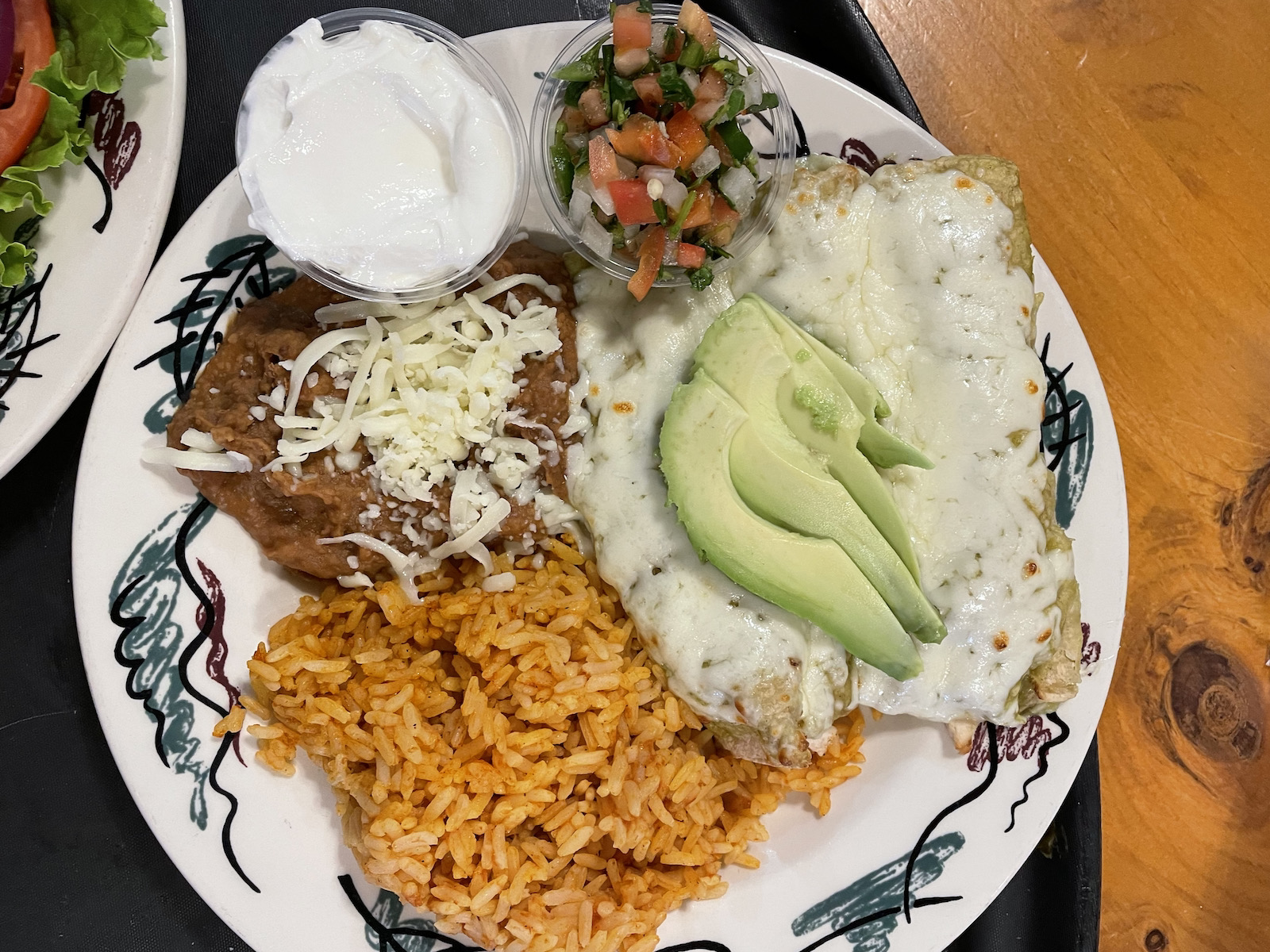 Enchiladas at Magnolia Bakery & Cafe