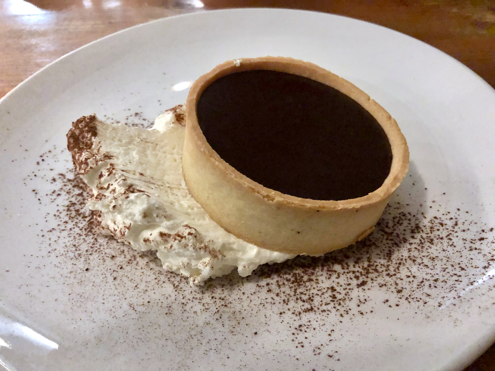 Chocolate tart