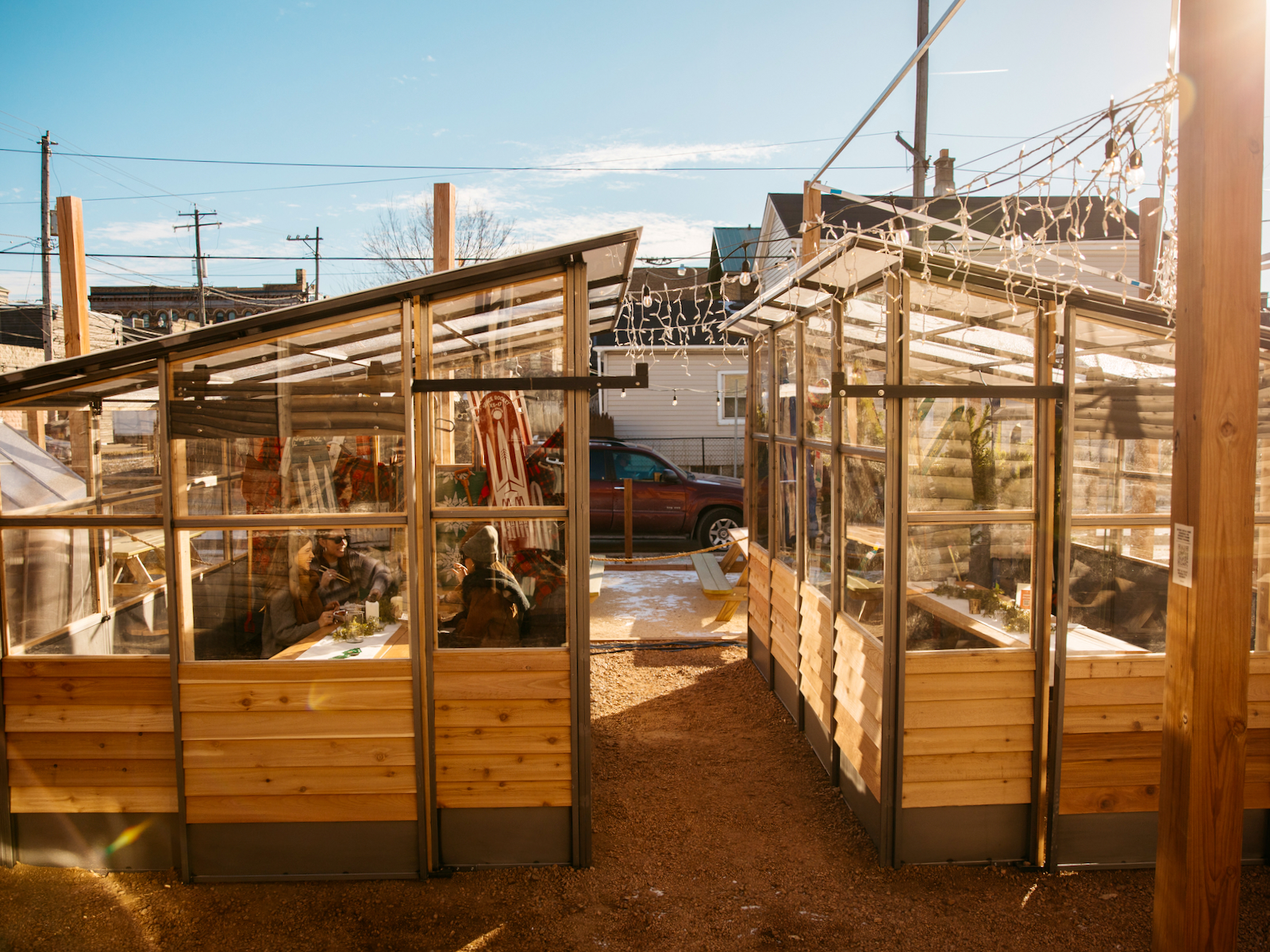 Zocalo huts