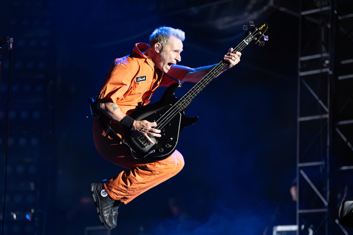 Mike Dirnt of Green Day at American Family Field