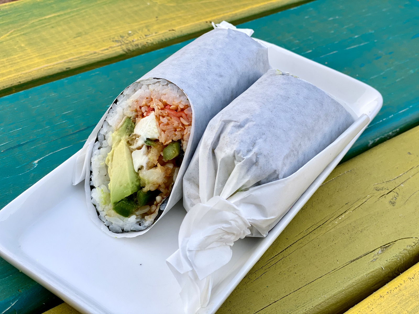 Brewers sushi burrito