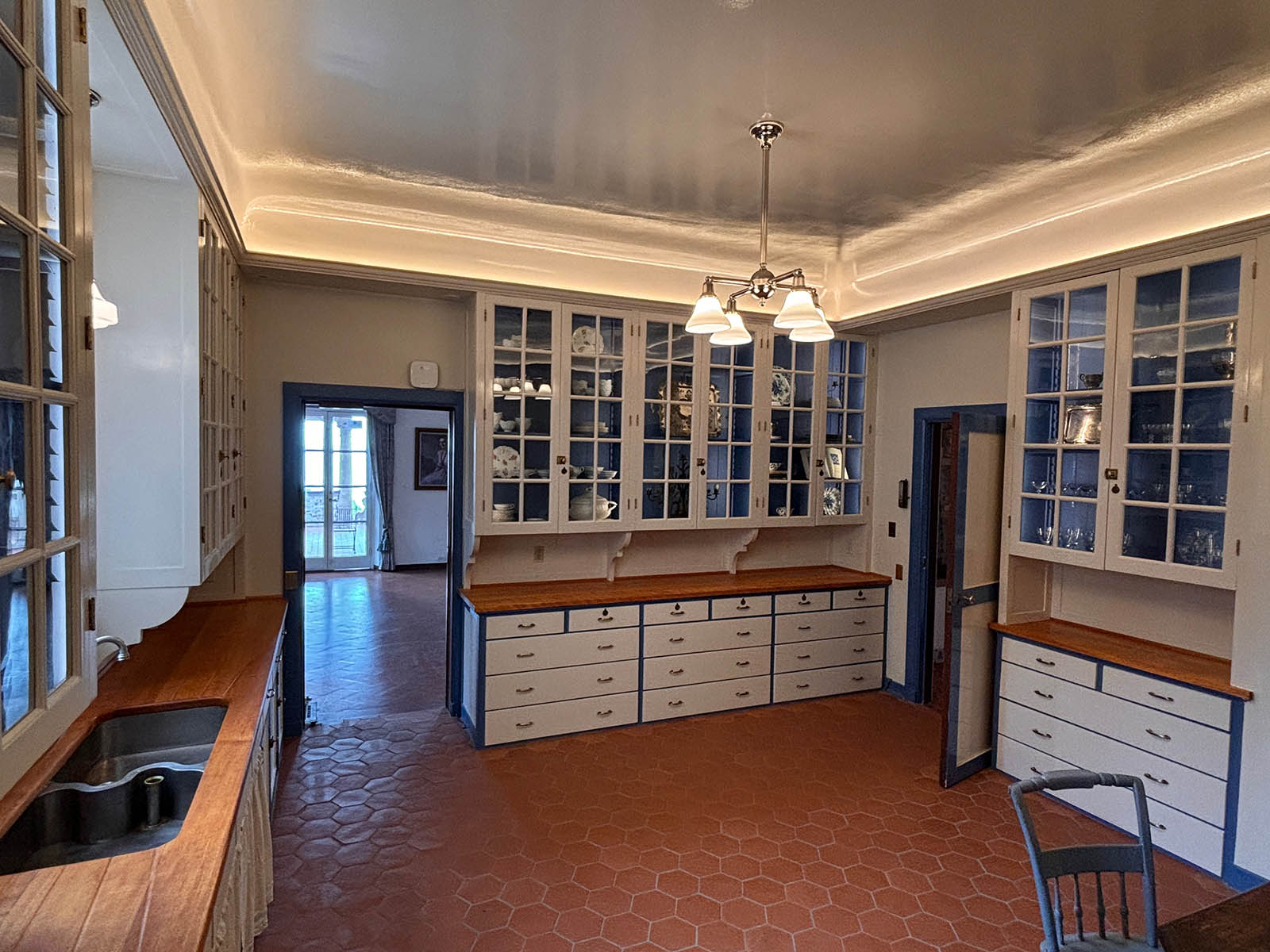 restored kitchen