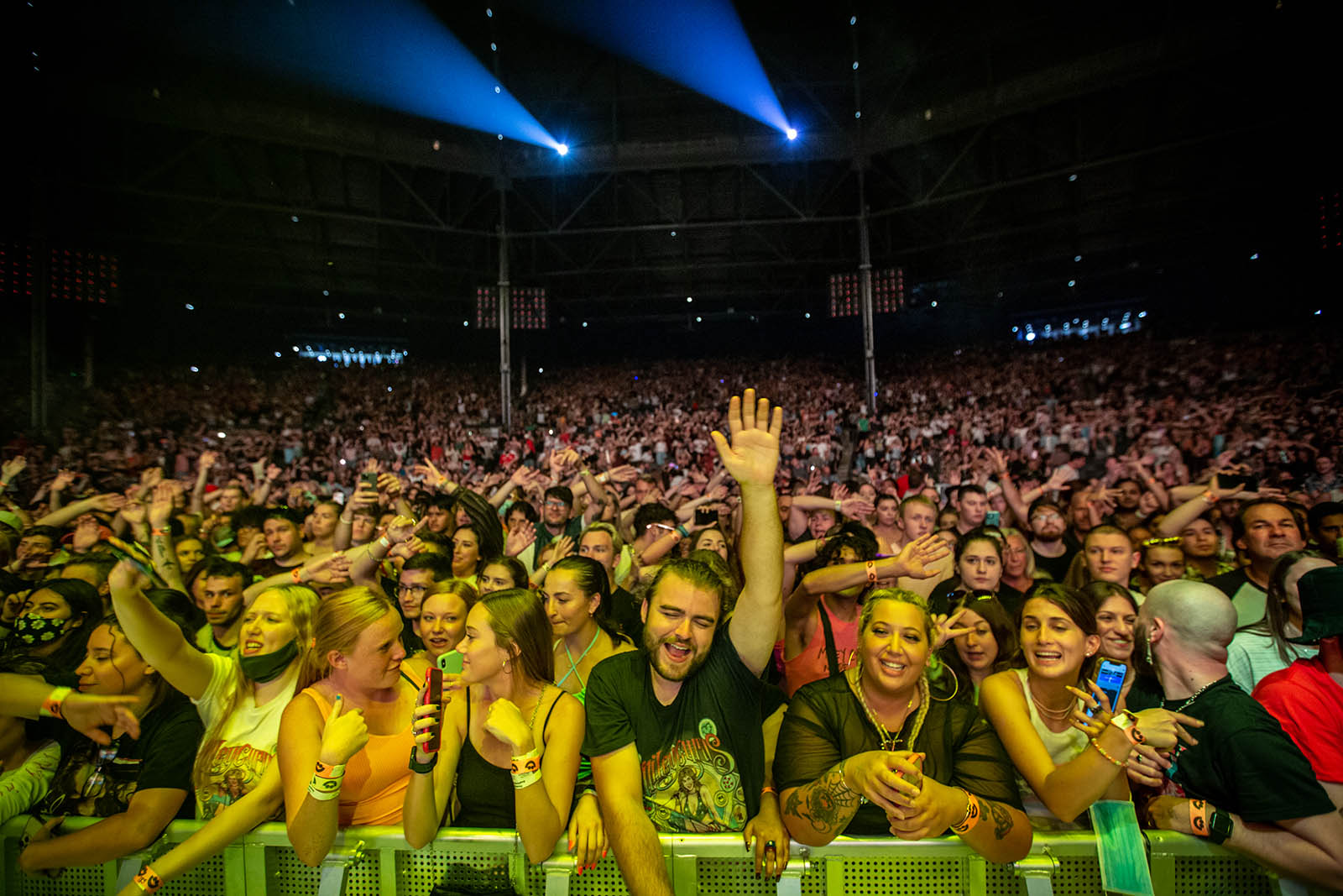 Multitud de Miley Cyrus.