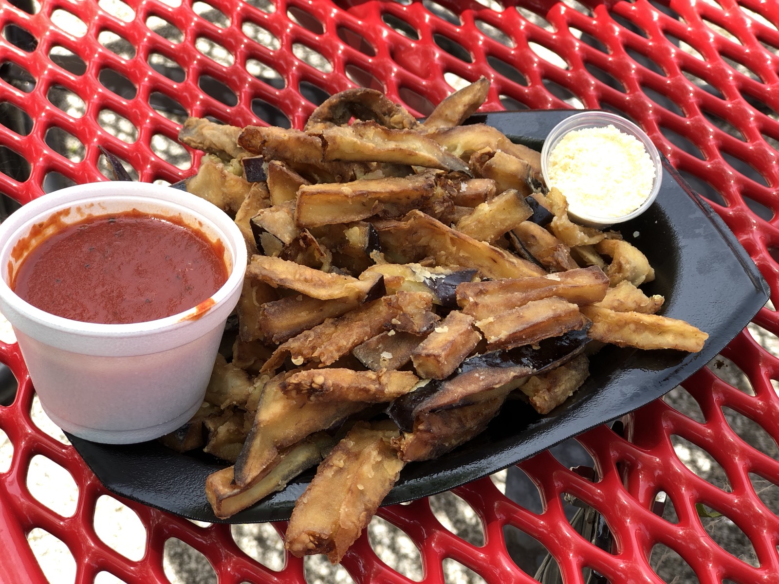 eggplant strips