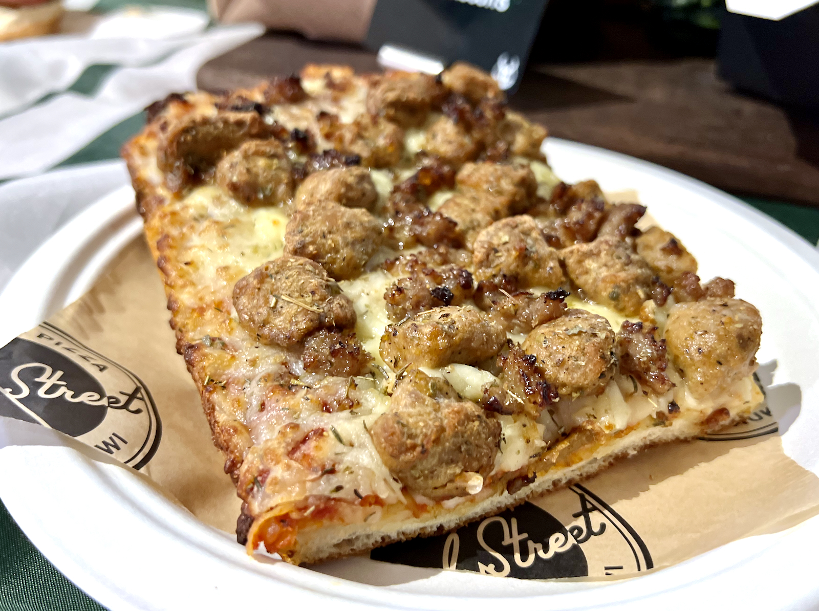 Sausage pizza