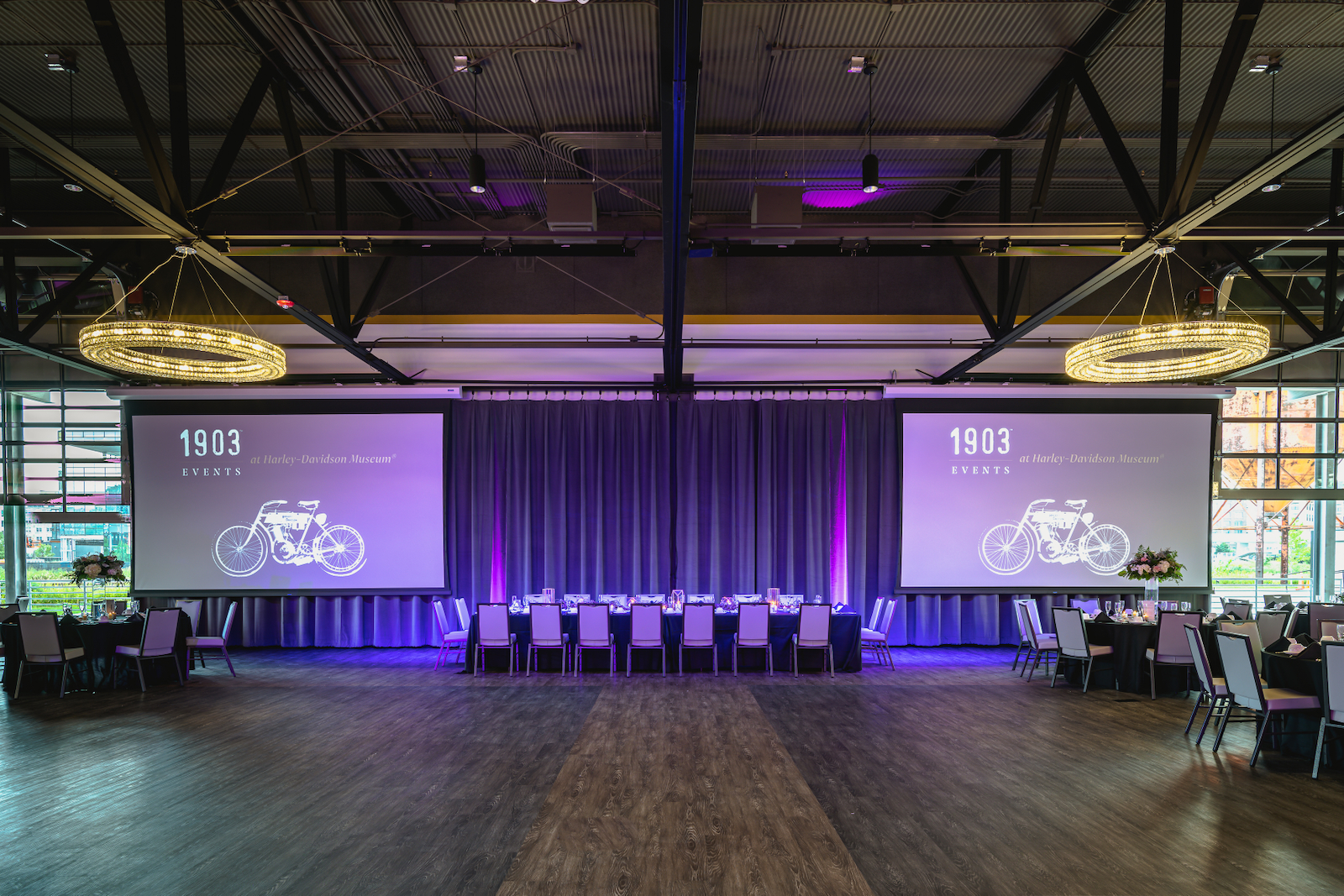 Event space with AV