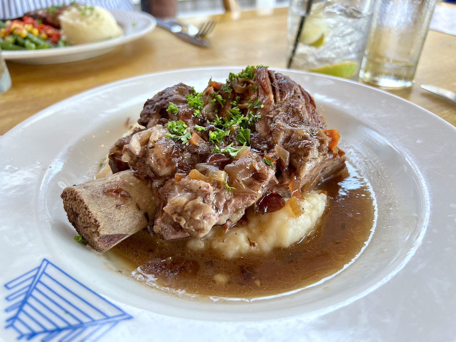 Braised beef rib at Pier 209