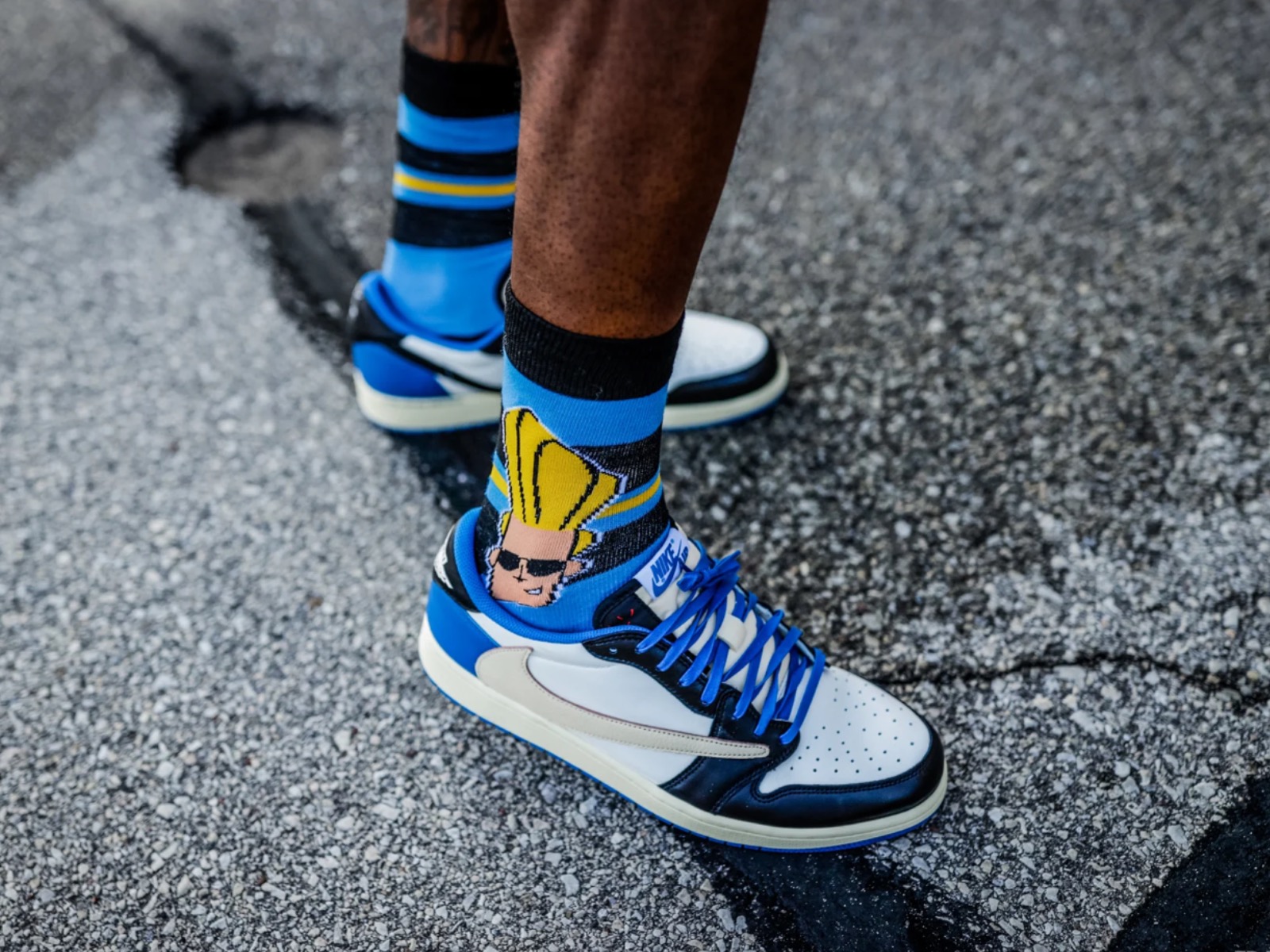 Johnny Bravo socks