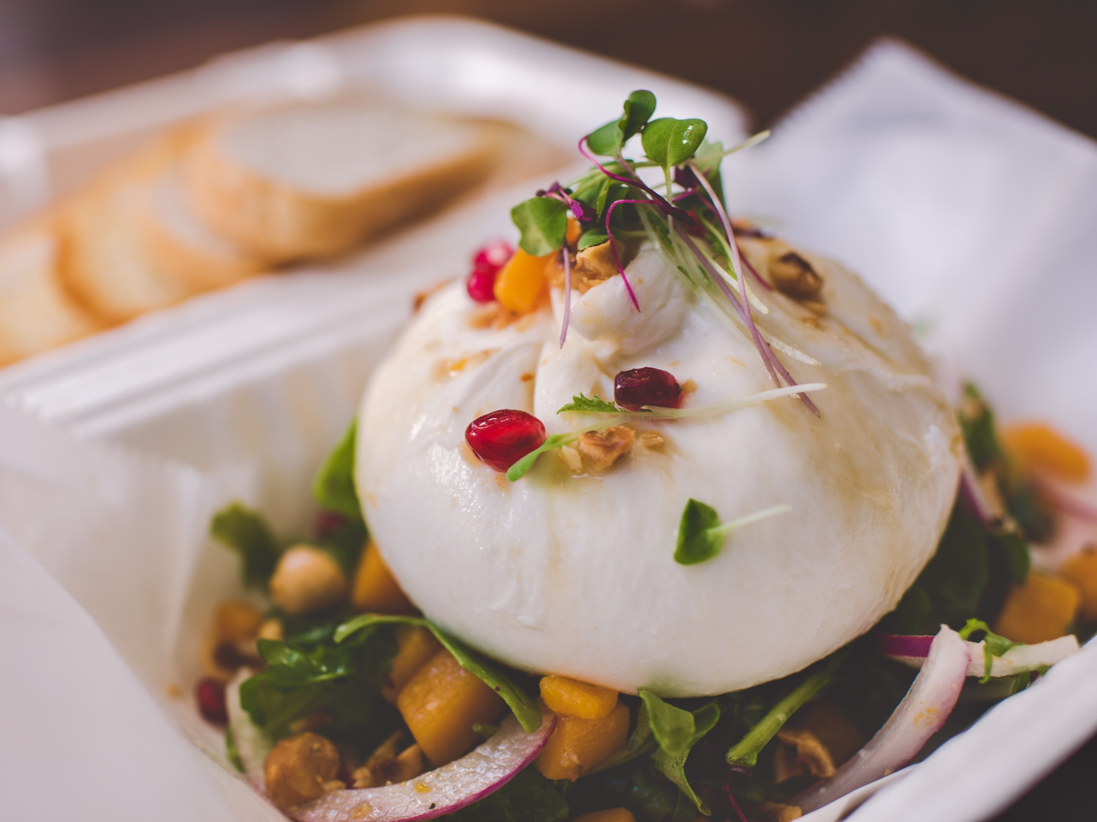 Handmade burrata