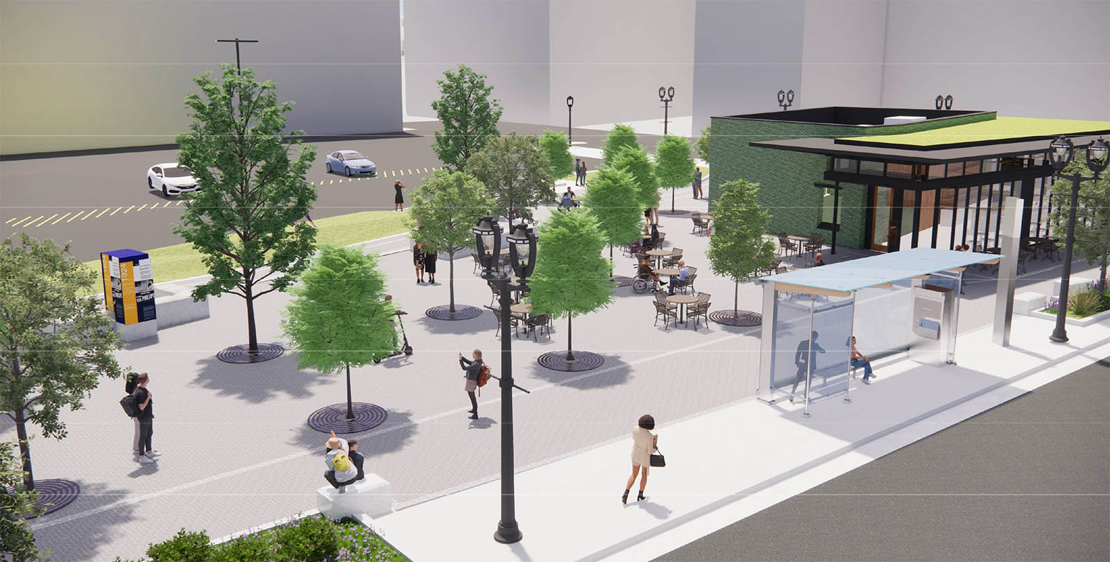 Phillips Plaza rendering