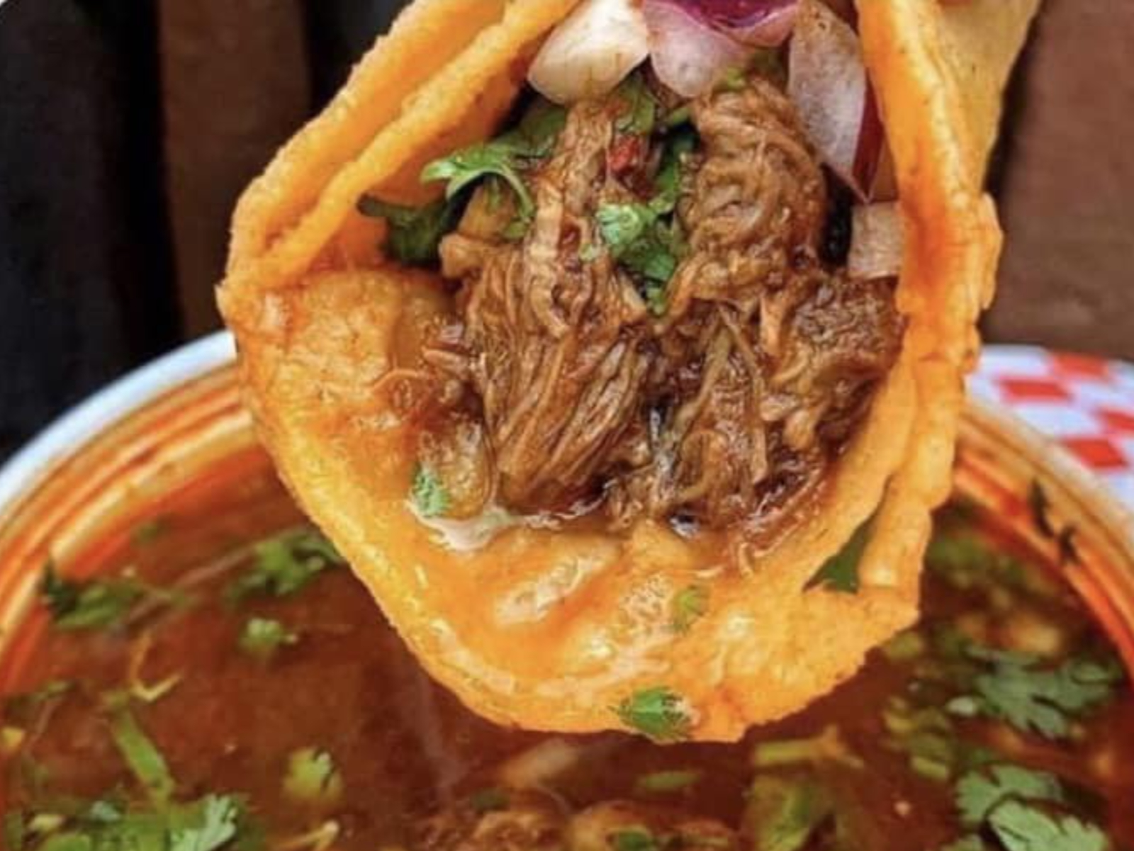 Birria taco