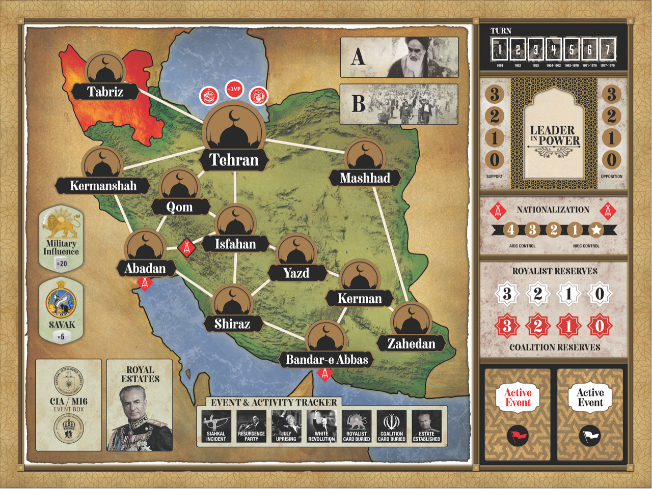 1979: Revolution in Iran The Board Game 1979: Revolution in Iran The Board Game
