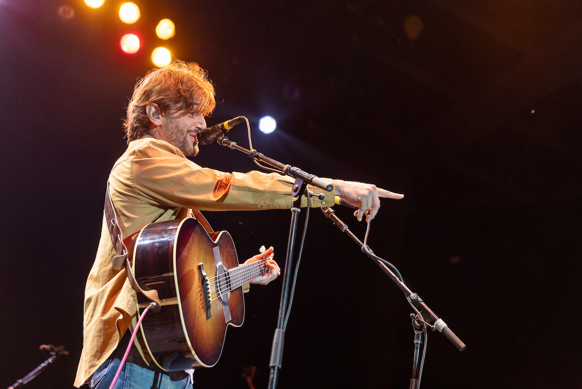 Jonah Kagen performs at Summerfest 2026 on the Briggs & Stratton Big Backyard Stage. Photo by Dan Garcia.