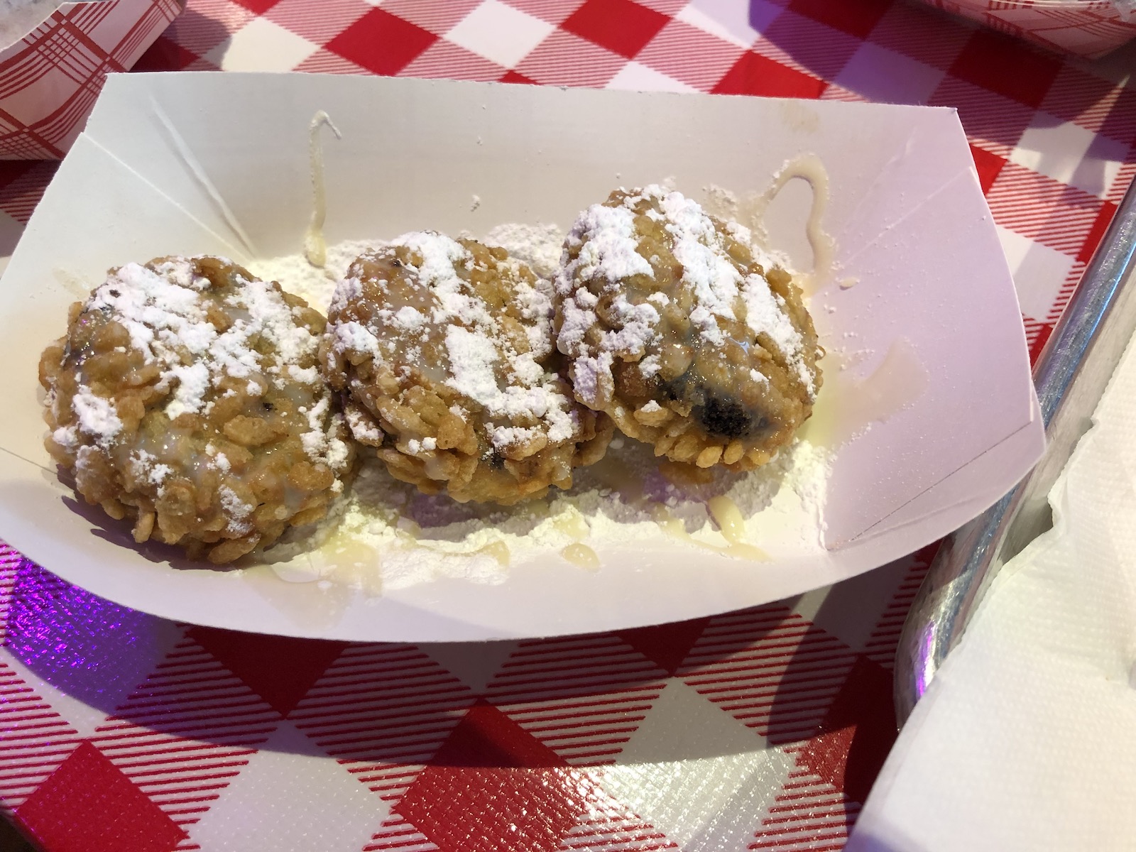 Deep fried oreos