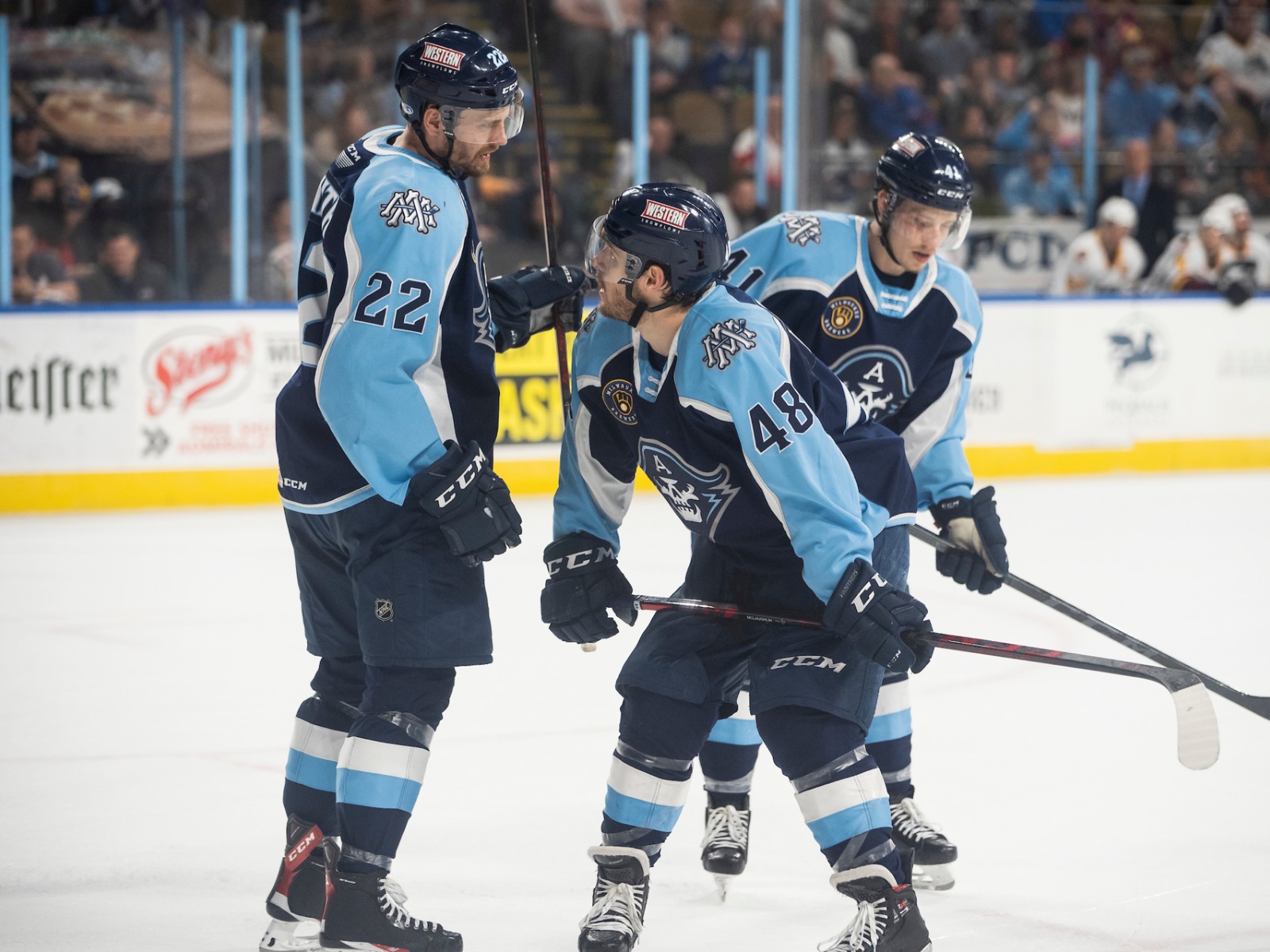 Packers playoff tickets at Admirals game Wednesday