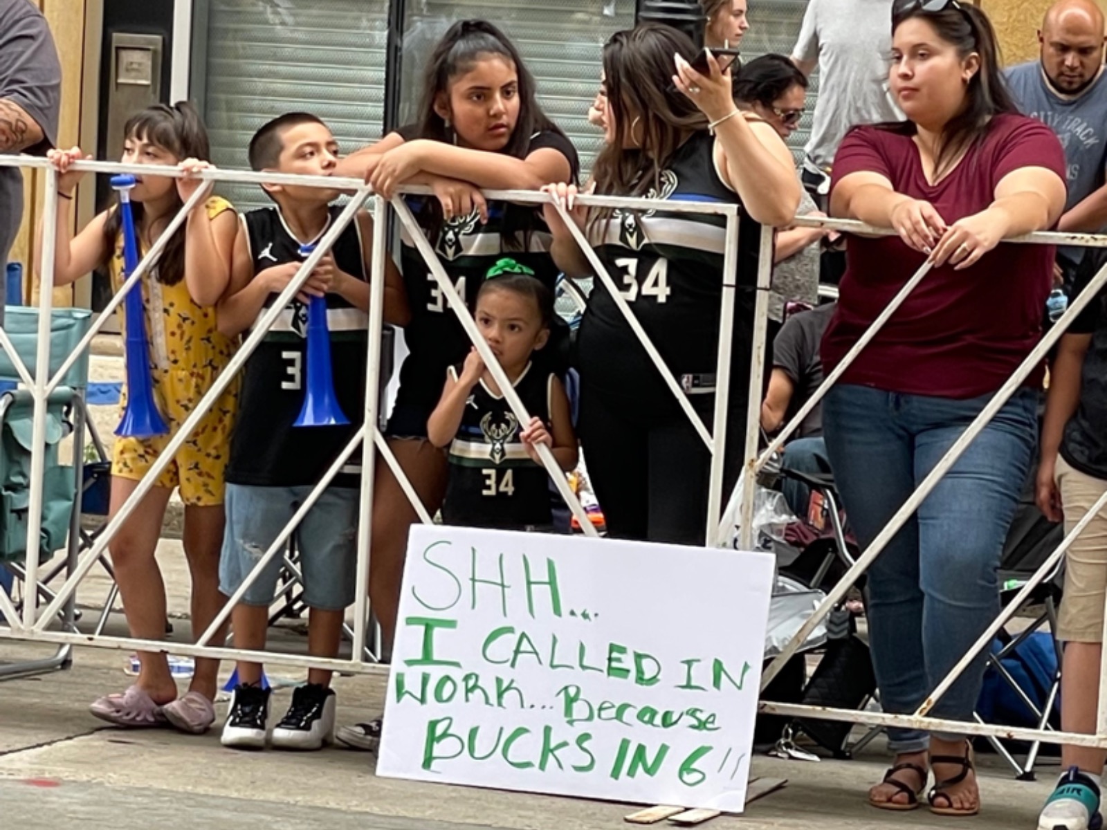 Bucks victory parade