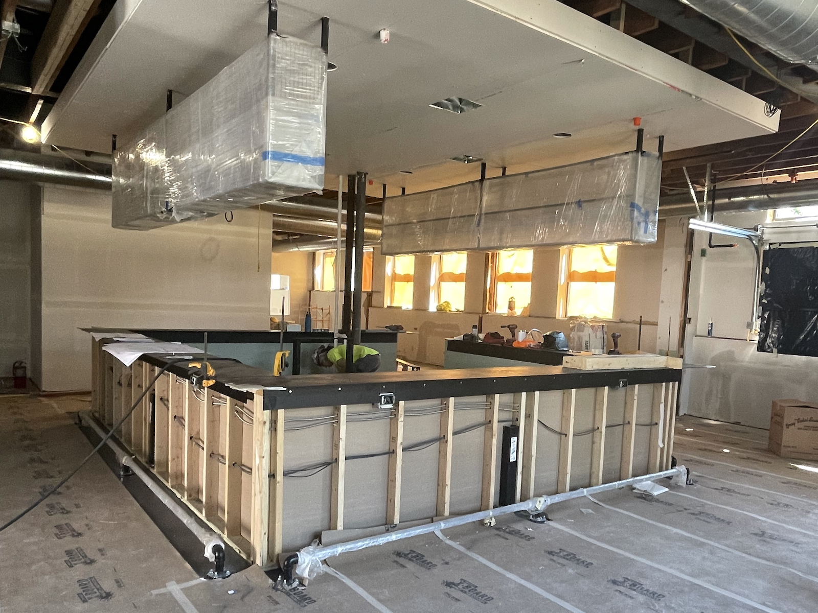 Bar - construction view