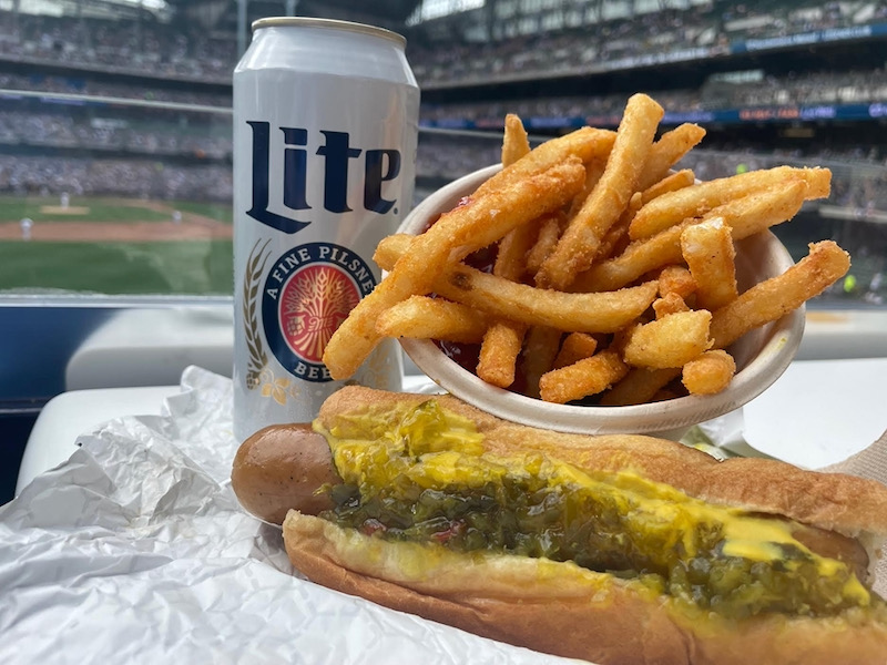 First look: Miller Lite Landing at Am Fam Field, A beautiful day for  baseball, beer and bobbles! We're chilling and cheering in the Miller Lite  Landing!, By OnMilwaukee