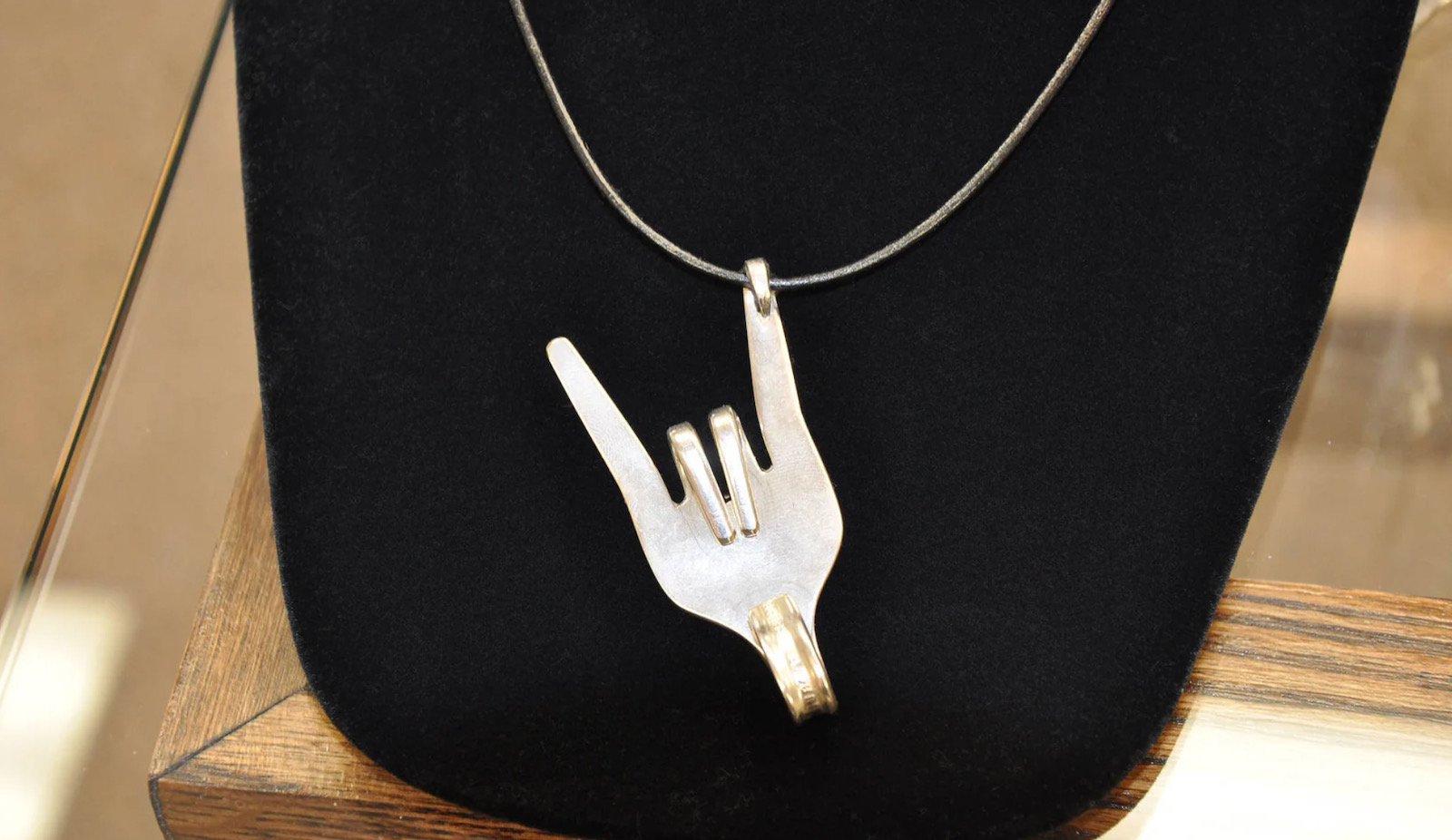 Fork necklace